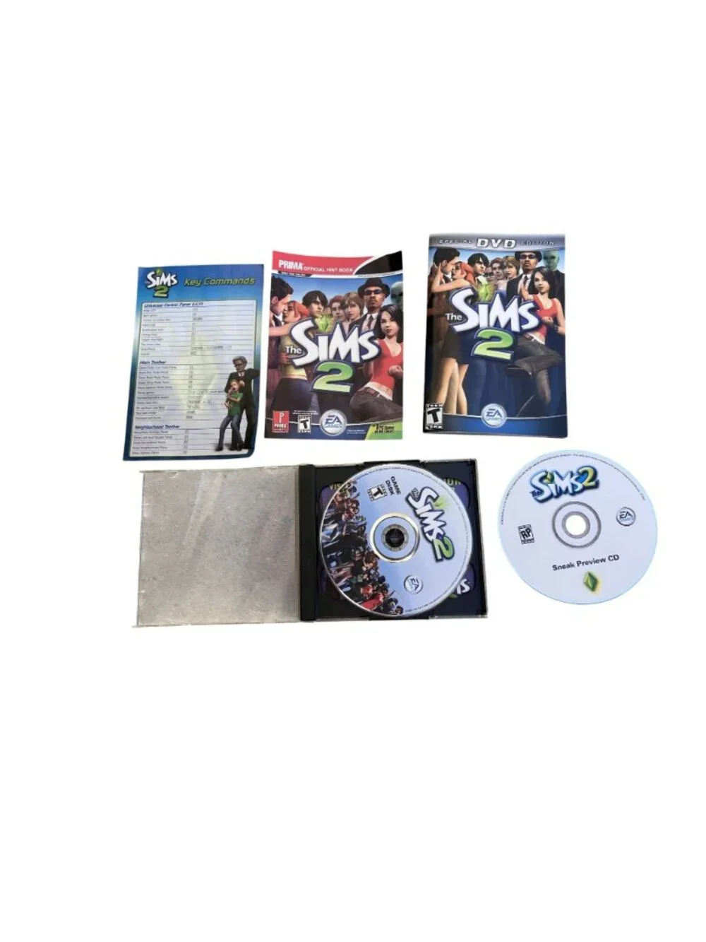 The SIMS 2 PC Complete in Original Case W/ Manuals